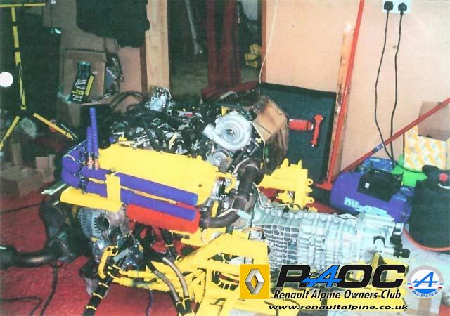 Renault alpine A610  rebuild 2 sf