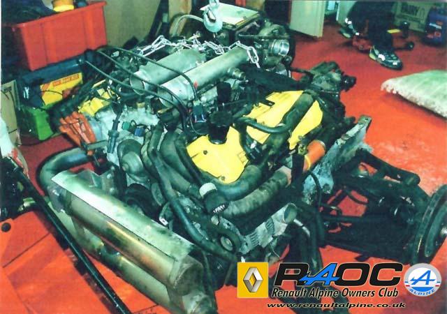 Renault alpine A610  rebuild 3 sf