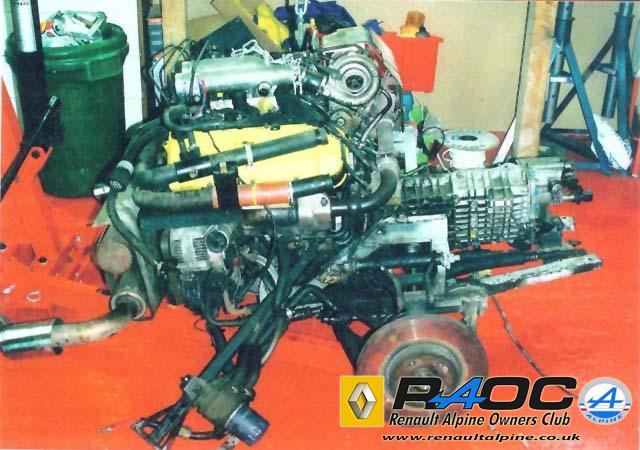 Renault alpine A610  rebuild 4 sf